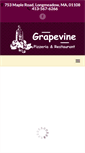 Mobile Screenshot of grapevinelongmeadow.com
